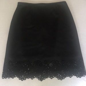 Cutout Hem Skirt
